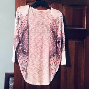 🔥Deal/ Cardigan, Aztec, Charlotte Russe, multi colored, Sz XS